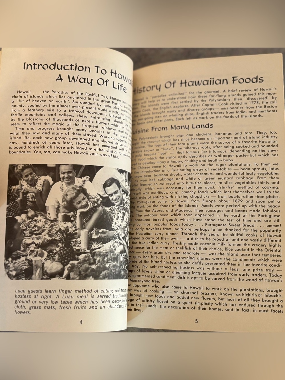 70's "The Pacifica House Hawaii Cook Book" - Traditional Hawaii Recipes and Luau - Picture 6 of 15